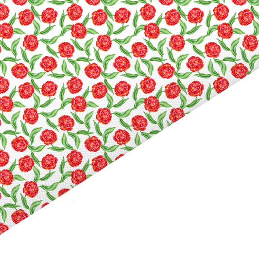 Rose Canvas And Felt Backed Fabric - SKU G28