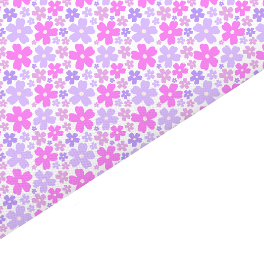 Ditsy Floral Canvas And Felt Backed Fabric - SKU G60