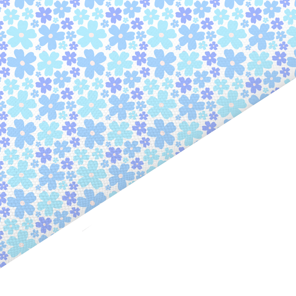 Ditsy Floral Canvas And Felt Backed Fabric - SKU G62