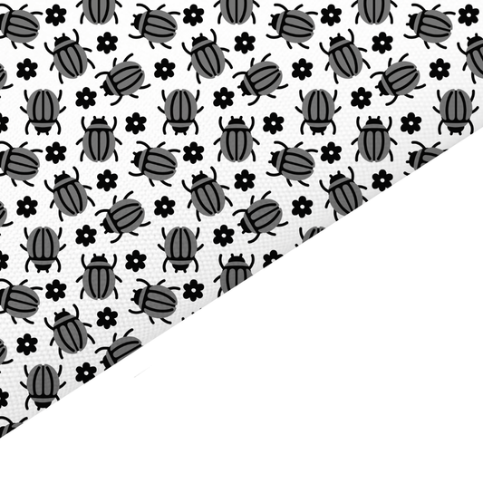 Beetle Canvas And Felt Backed Fabric - SKU G79