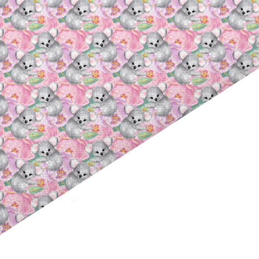 Koala Canvas And Felt Backed Fabric - SKU H34