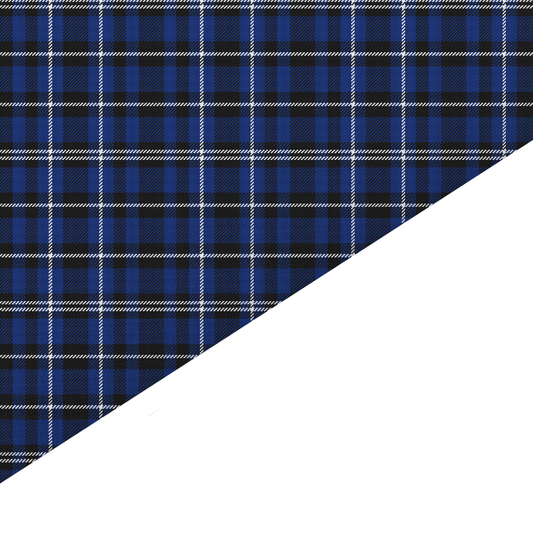 Tartan Canvas And Felt Backed Fabric - SKU I79