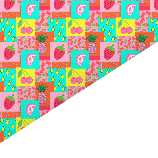 Fruit Canvas And Felt Backed Fabric - SKU K15