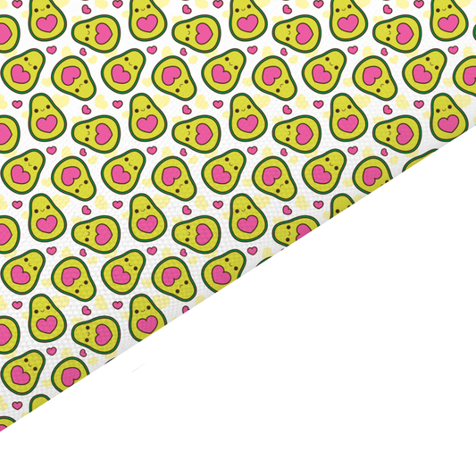 Happy Fruit Canvas And Felt Backed Fabric - SKU K8