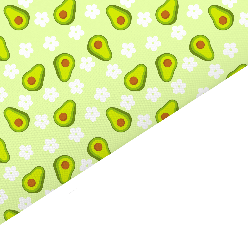 Avocado Canvas And Felt Backed Fabric - SKU J100