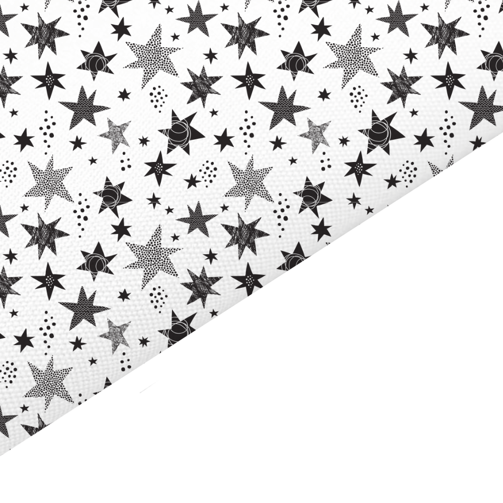 Star Canvas And Felt Backed Fabric - SKU K54