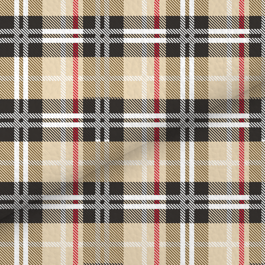 Designer Tartan Leatherette