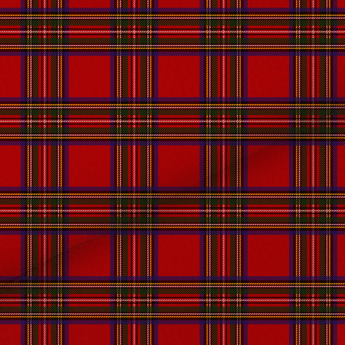 Red Tartan Leatherette