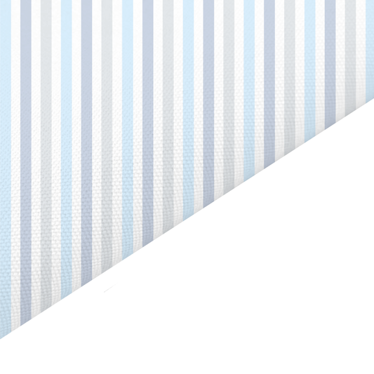 Mixed Stripes Canvas And Felt Backed Fabric - SKU L21