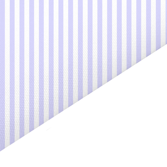 Purple Pastel Stripes Canvas And Felt Backed Fabric - SKU L20