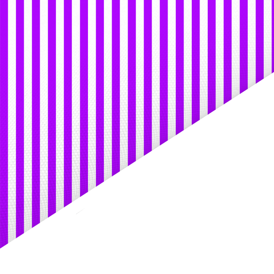 Purple Stripes Canvas And Felt Backed Fabric - SKU L13