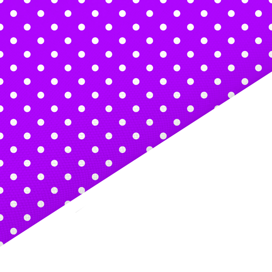 Purple Dots Canvas And Felt Backed Fabric - SKU K88