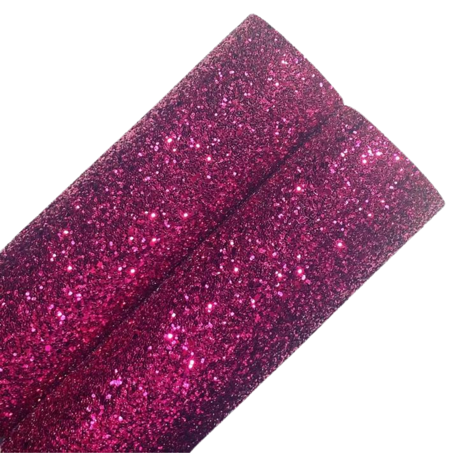 Pack Of 3 Pre Cut Chunky Glitter Medium Bows (50 Colours To Choose From)