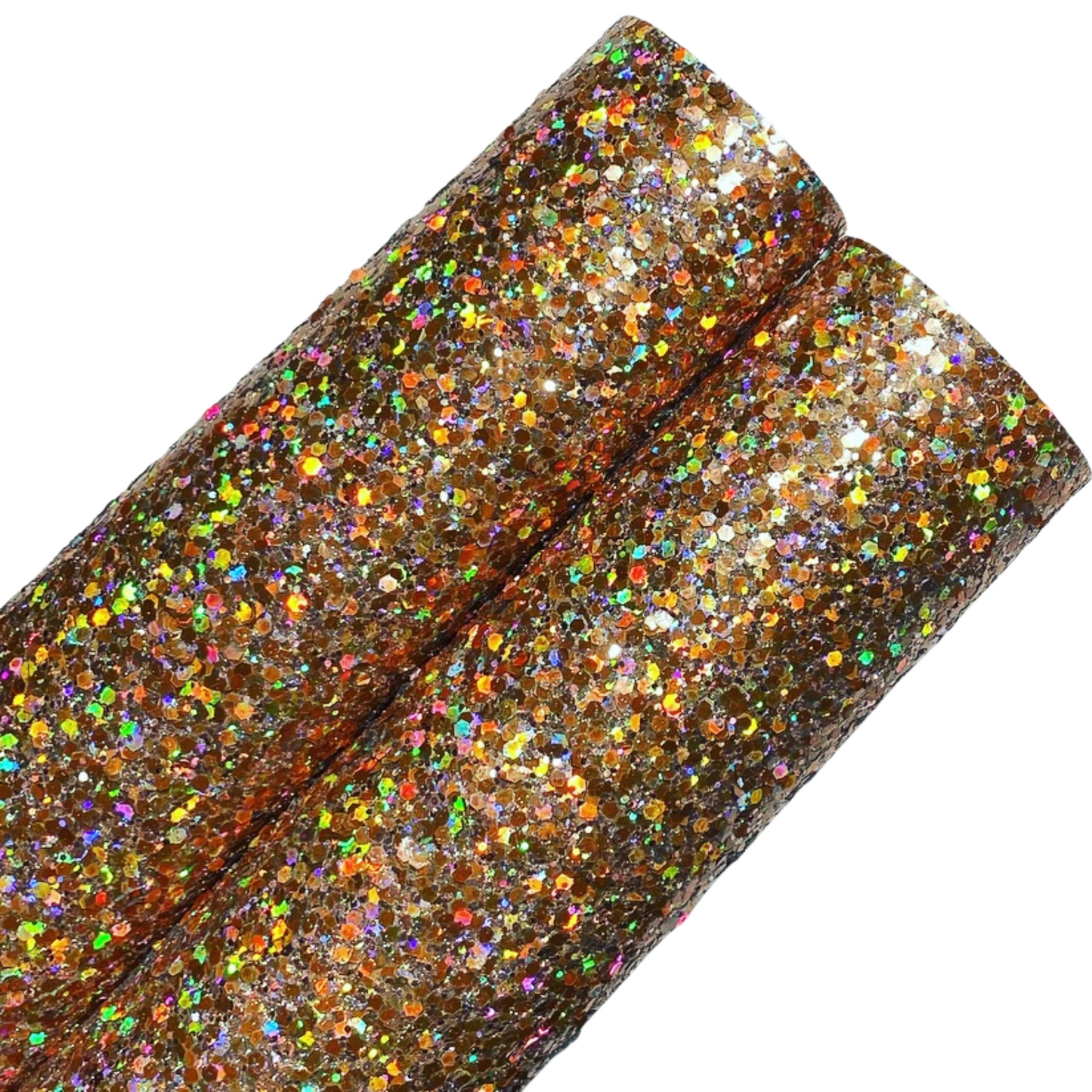 Pack Of 3 Pre Cut Chunky Glitter Medium Bows (50 Colours To Choose From)