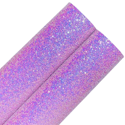 Pack Of 3 Pre Cut Chunky Glitter Medium Bows (50 Colours To Choose From)