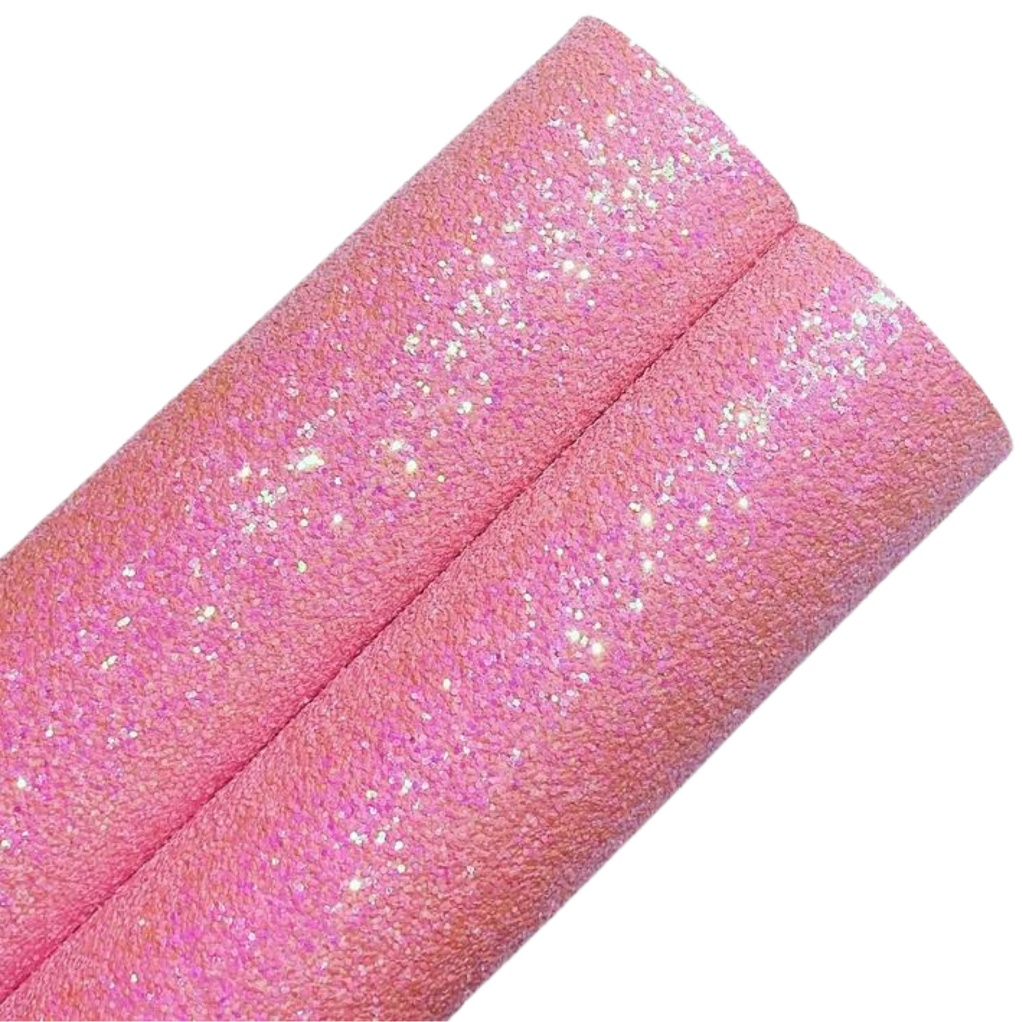 Pack Of 3 Pre Cut Chunky Glitter Medium Bows (50 Colours To Choose From)