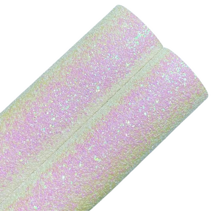 Pack Of 3 Pre Cut Chunky Glitter Medium Bows (50 Colours To Choose From)