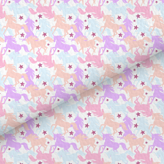 Pastel Unicorn Leatherette