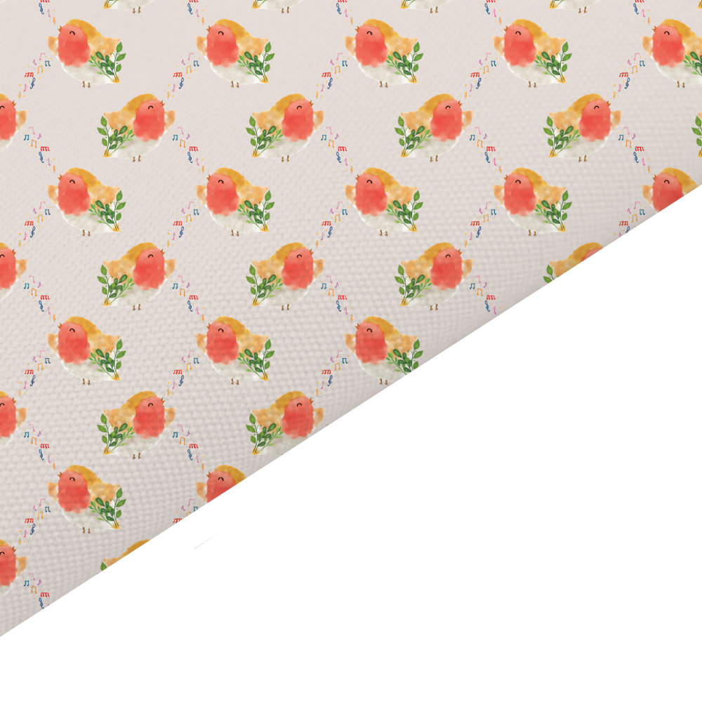 Robin Canvas And Felt Backed Fabric - SKU N19