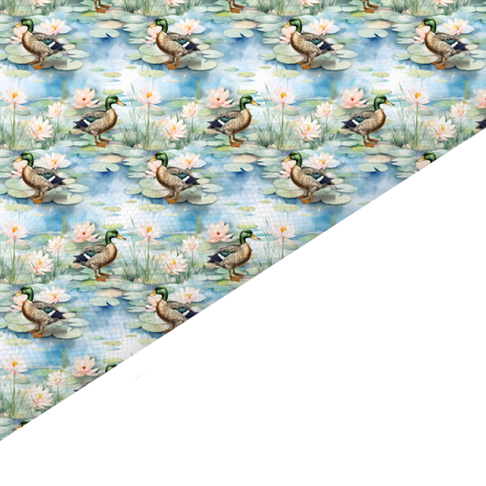 Duck Canvas And Felt Backed Fabric - SKU N43