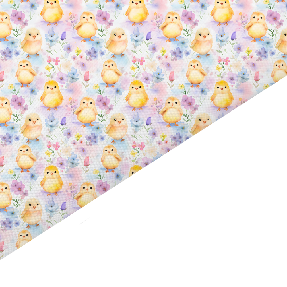 Chick Canvas And Felt Backed Fabric - SKU N40