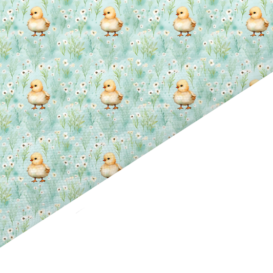 Chick Canvas And Felt Backed Fabric - SKU N39