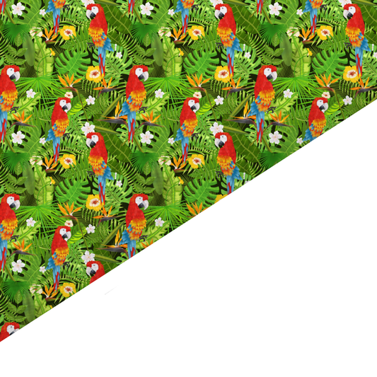 Parrot Canvas And Felt Backed Fabric - SKU N66