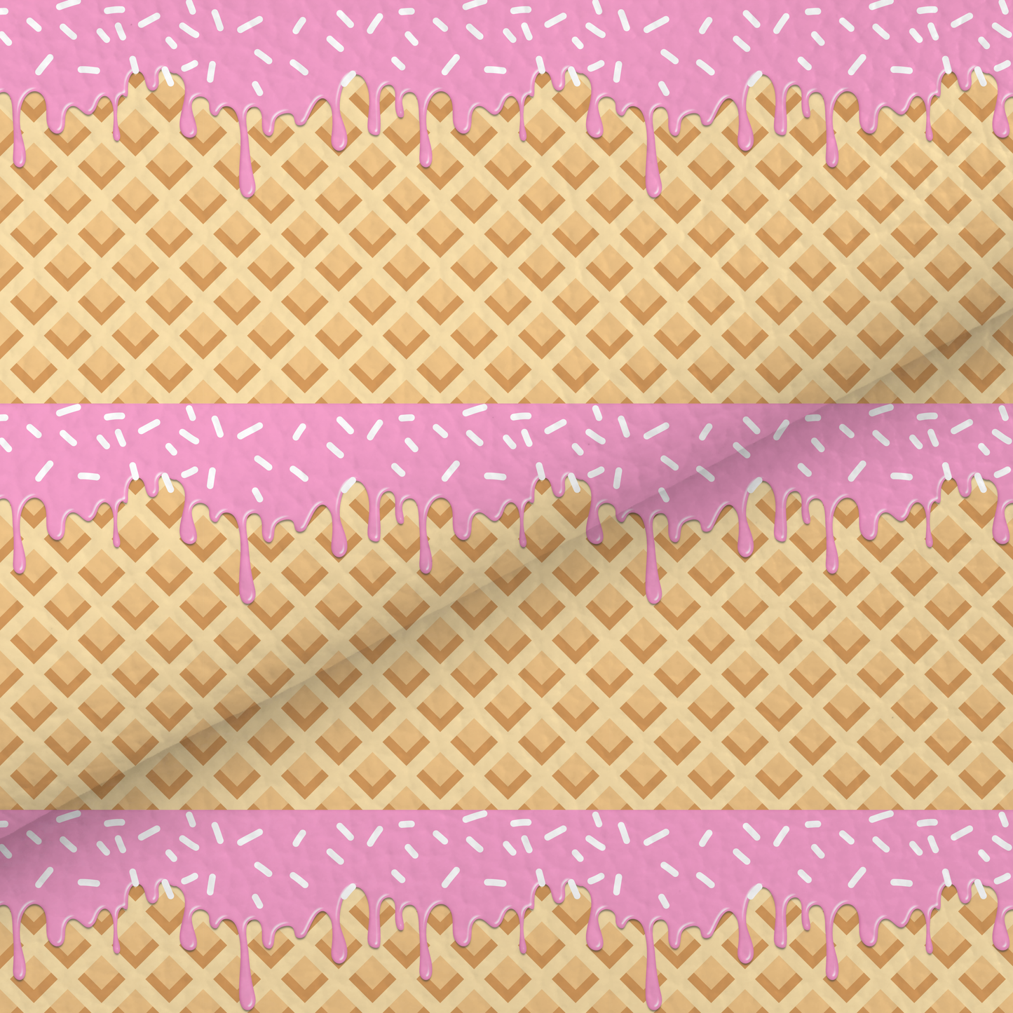 Sprinkle And Waffle Leatherette