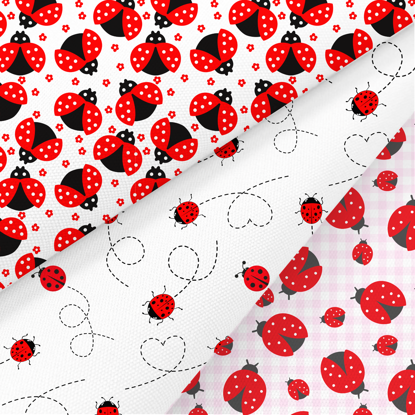 Ladybird Printed Fabric