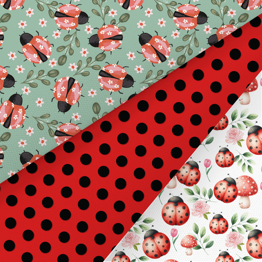 Ladybird Printed Fabric