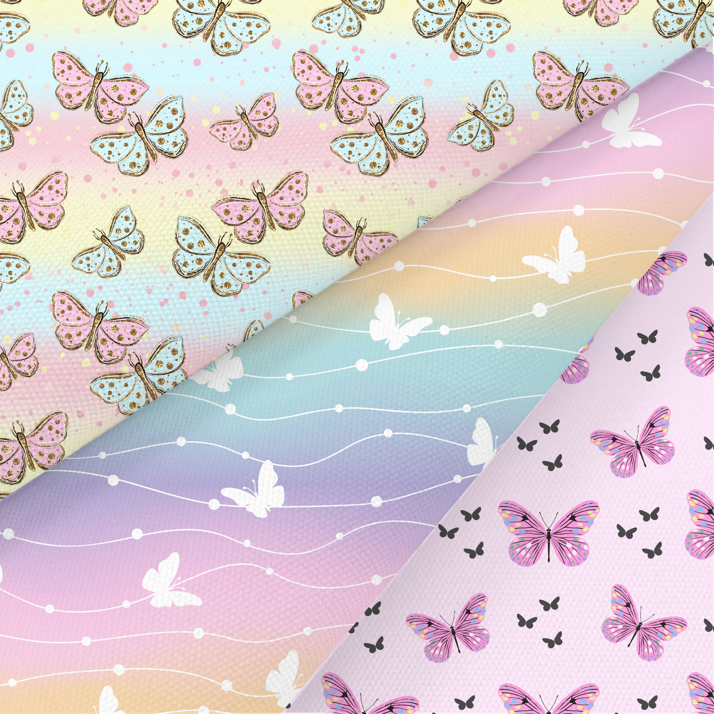 Butterfly Printed Fabric