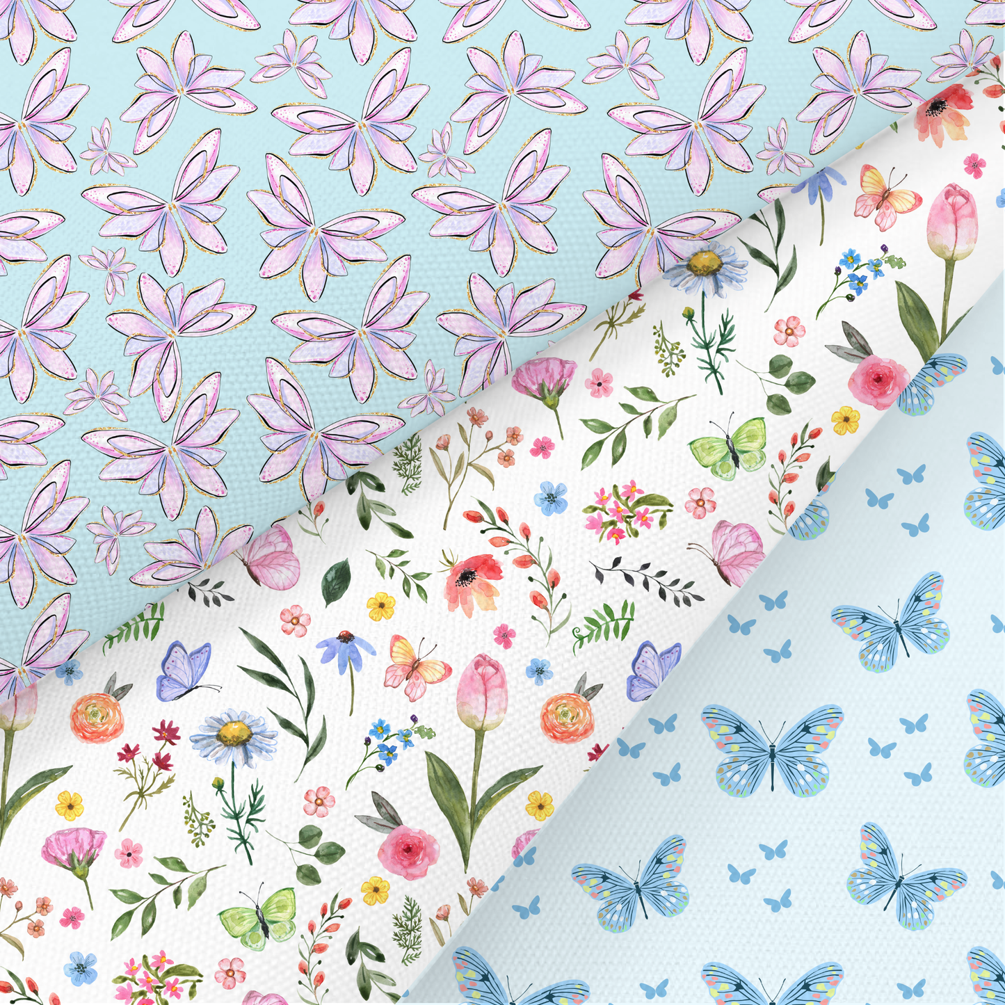 Butterfly Printed Fabric