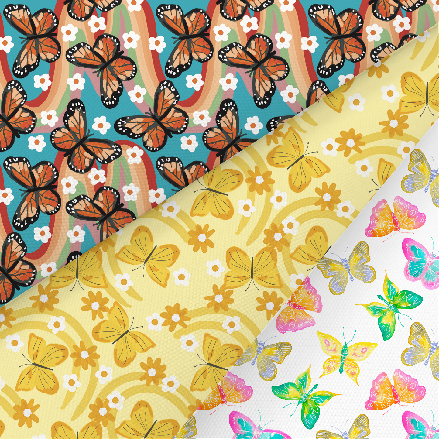 Butterfly Printed Fabric