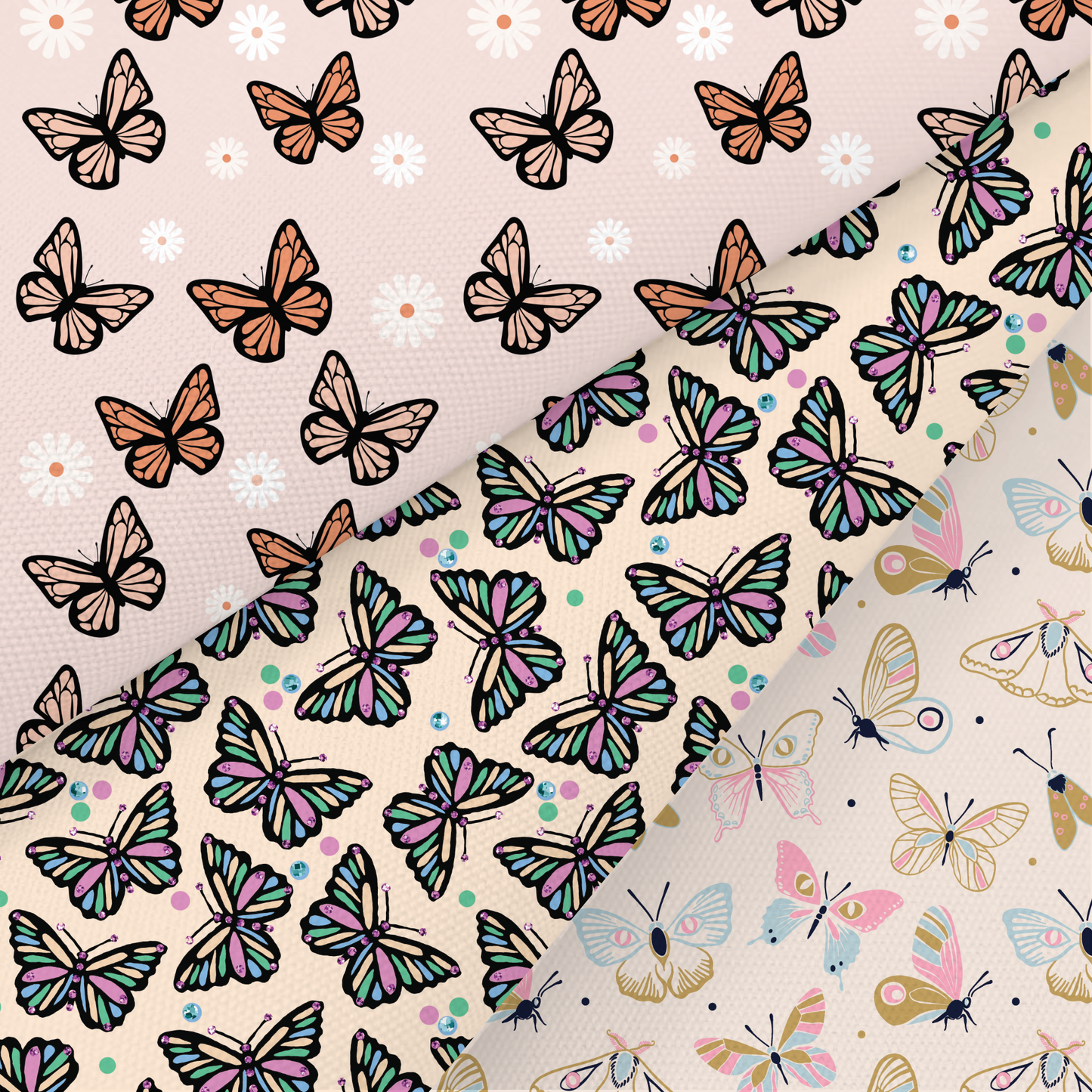 Butterfly Printed Fabric