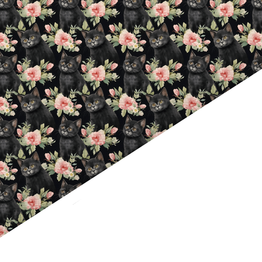 Kittens Canvas And Felt Backed Fabric - SKU O64