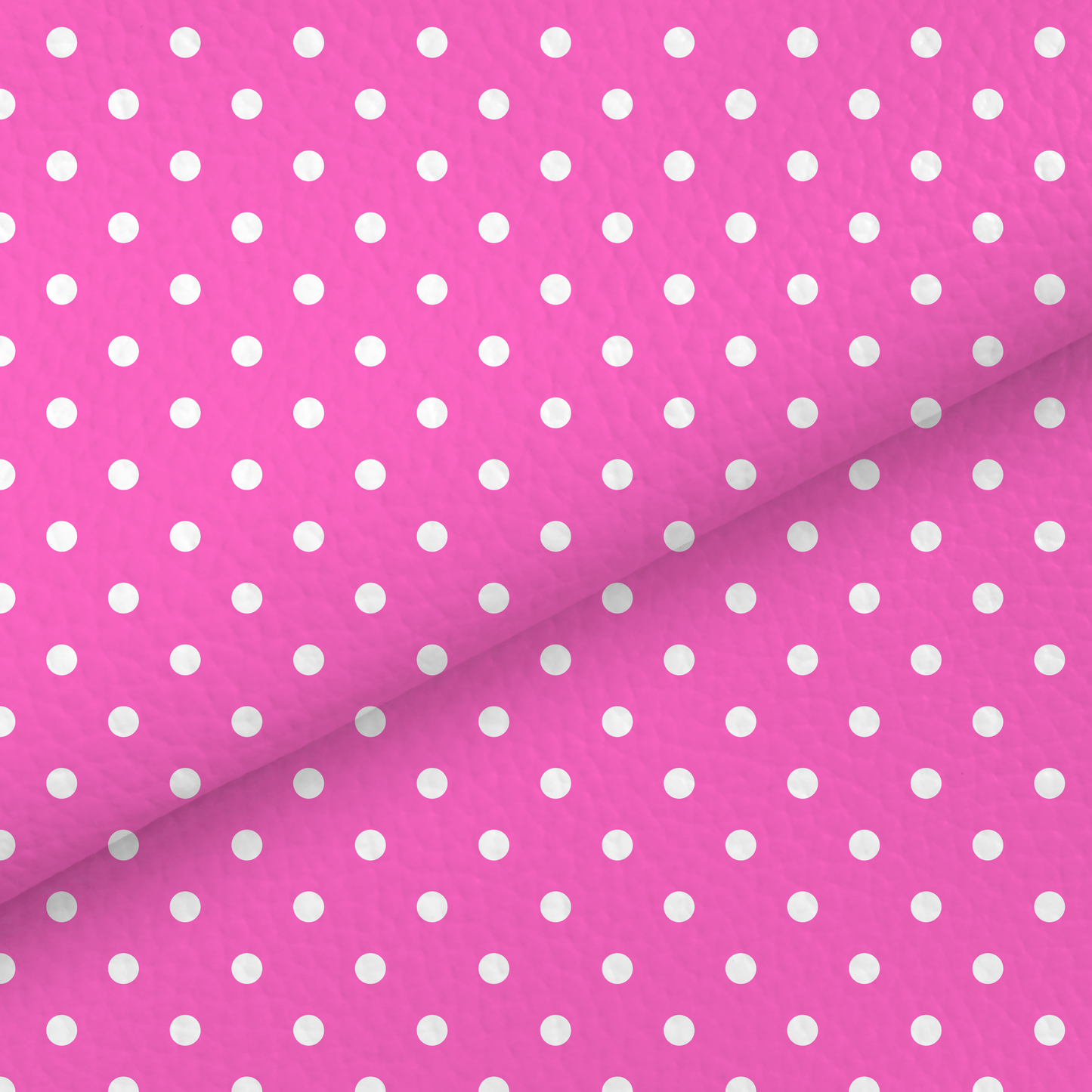 Pink Dots Leatherette