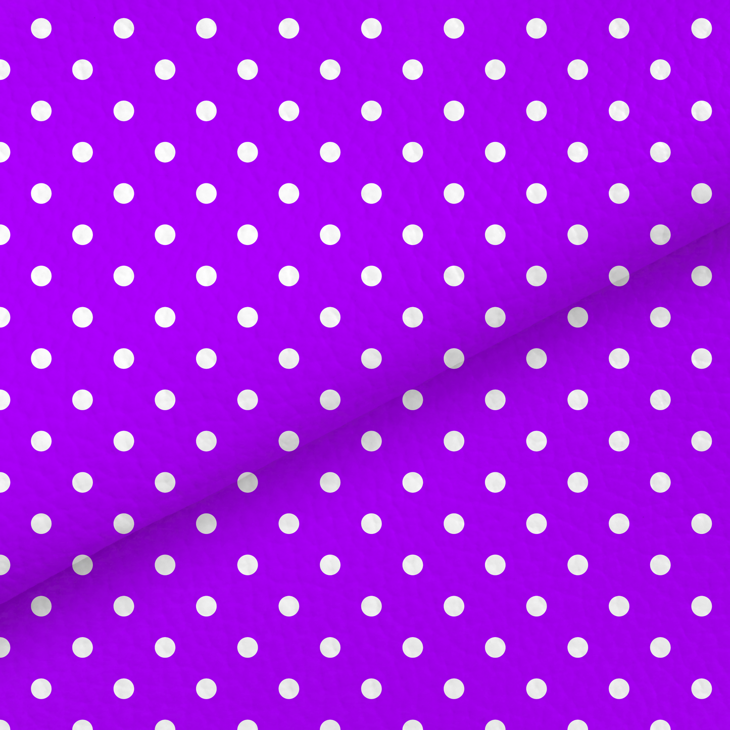 Purple Dots Leatherette