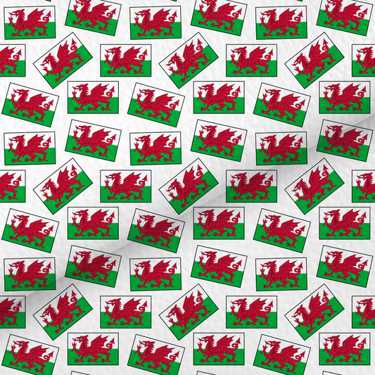 Wales Flag Leatherette