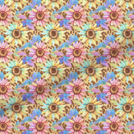 Pastel Sunflower Leatherette