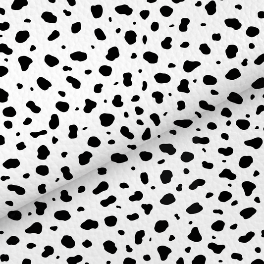 Dalmatian Print Leatherette