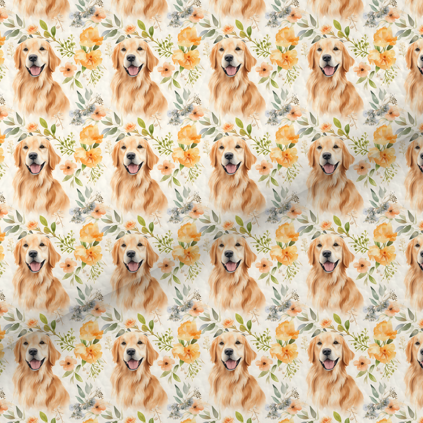 Golden Retriever Leatherette