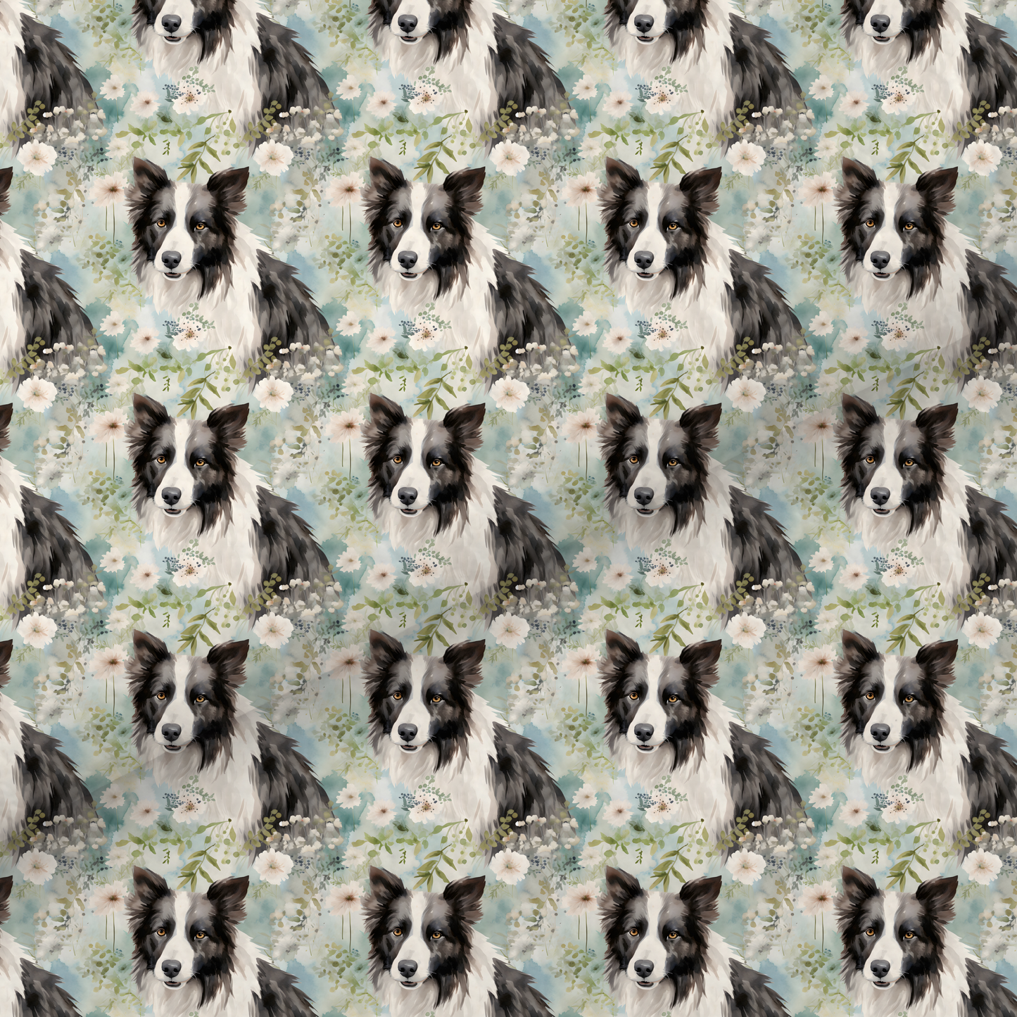 Border Collie Leatherette