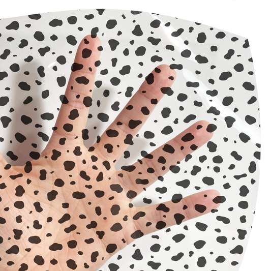 Transparent Jelly Sheet (Dalmatian Print)