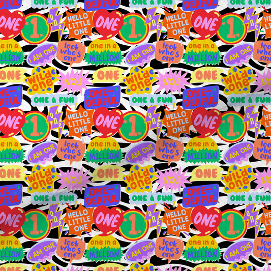 1st Birthday Leatherette