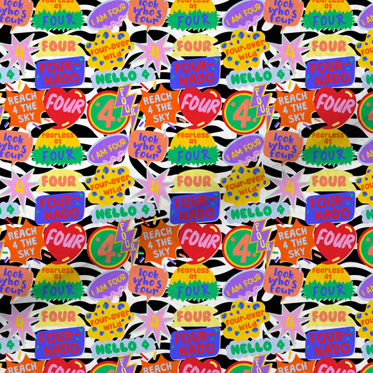 4th Birthday Leatherette