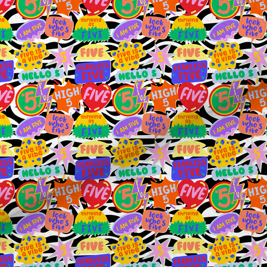 5th Birthday Leatherette