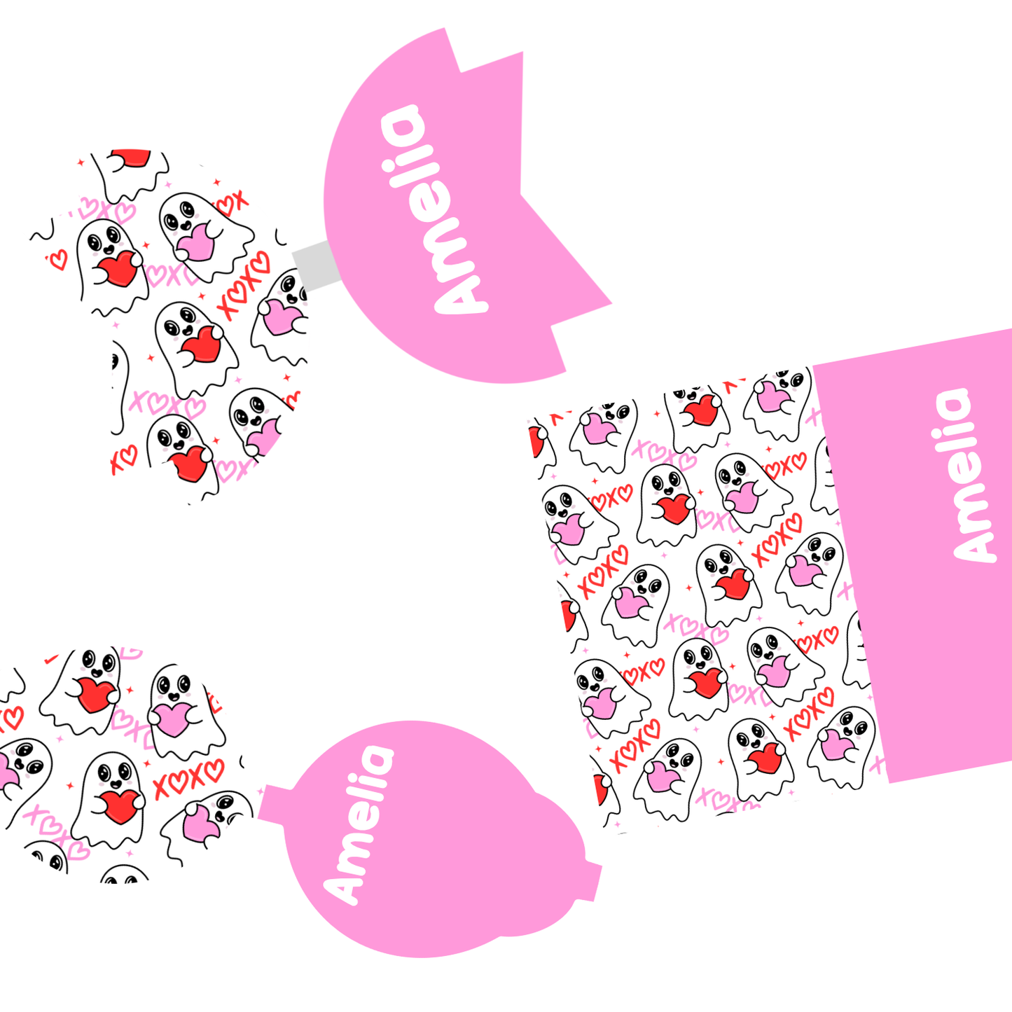 Valentines Personalised Fabric - SKU 5