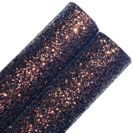 Brown Chunky Glitter Felt