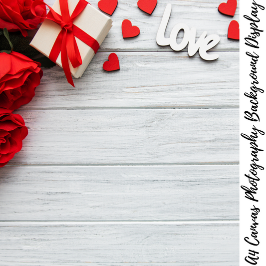 Valentines Photography Background Display