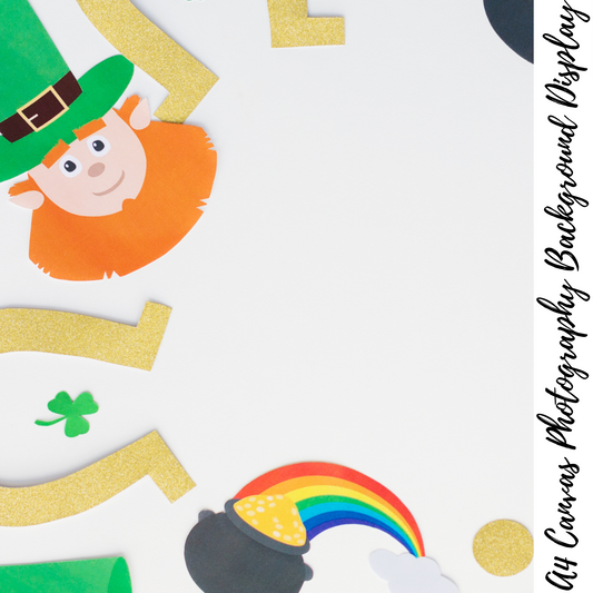 St Patricks Day Photography Background Display